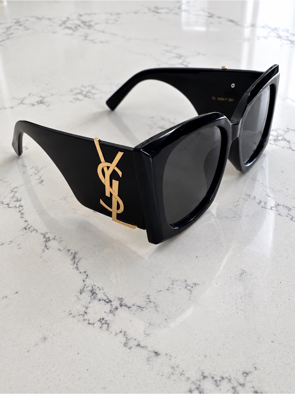 YSL Sunglasses with Gold Logo